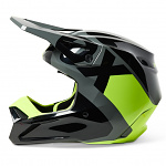 MX helma FOX V1 XPOZR Helmet Black Grey 2023