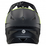Downhill helma TroyLeeDesigns D3 Fiberlite Helmet Slant Gray 2023