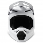 MX helma FOX V1 Solid Helmet White 2023
