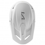 MX helma FOX V1 Solid Helmet White 2023