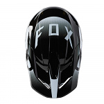 MX helma FOX V1 LEED Helmet Black White 2023