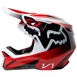 MX helma FOX V1 LEED Helmet Flo Red 2023
