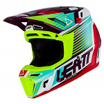 MX helma Leatt Helmet Kit Moto 8.5 V23 Neon 2023