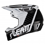 MX helma Leatt Helmet Kit Moto 7.5 V23 White 2023