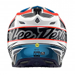 MX helma TroyLeeDesigns SE5 Composite Helmet Team White Black 2023
