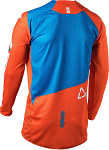 Dětský dres na motokros Leatt GPX 2.5 Junior Jersey Orange Denim
