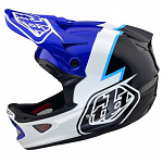 Downhill helma TroyLeeDesigns D3 Fiberlite Helmet Volt Blue 2023