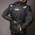 Pánská enduro bunda Leatt Moto 5.5 Enduro Jacket Black 2023