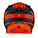 MX helma TroyLeeDesigns SE5 Carbon Helmet Saber Rocket Red 2023