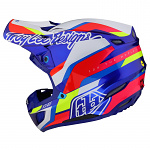MX helma TroyLeeDesigns SE5 Composite Helmet Omega Blue 2023