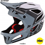 Integrální MTB helma TroyLeeDesigns Stage Helmet Valance Gray 2023