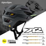 MTB helma TroyLeeDesigns A2 Helmet MIPS Decoy Honey 2022