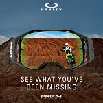 MX brýle Oakley Airbrake Prizm MX Moto Green B1B Goggle