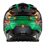 MX helma TroyLeeDesigns SE4 Polyacrylite Carb Green 2023