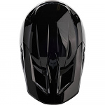 MX helma FOX V1 Solid Helmet Black 2024