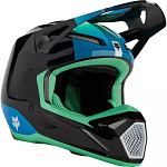 Dětská helma na motokros FOX V1 Youth Ballast Helmet Black Blue 2024