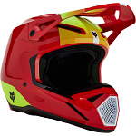 Dětská helma na motokros FOX V1 Youth Ballast Helmet Flo Red 2024