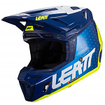 MX helma Leatt Helmet Kit Moto 8.5 V24 Blue 2024