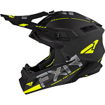 MX helma FXR Helium Carbon Helmet HiVis Charcoal 2024