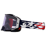 MX brýle Oakley Airbrake Prizm MX TroyLeeDesigns Red White Blue Wings Goggle