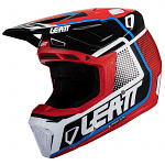 MX helma Leatt Helmet Kit Moto 8.5 V24 Red 2024