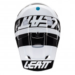 MX helma Leatt Moto 3.5 Helmet Kit V24 Black White 2024
