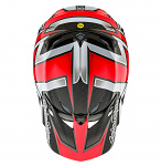 MX helma TroyLeeDesigns SE5 Carbon Helmet Ever Black 2024