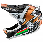 Downhill helma TroyLeeDesigns D4 Carbon Helmet MIPS EVER Black Gold 2024