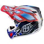 MX helma TroyLeeDesigns SE5 Carbon Helmet Wings 2024