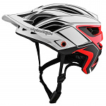 MTB helma TroyLeeDesigns A3 MIPS Helmet Pin White Red 2024