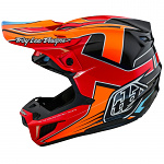 MX helma TroyLeeDesigns SE5 Composite Helmet Efix Fire 2024
