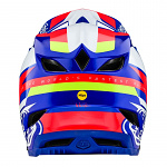 Downhill helma TroyLeeDesigns D4 Composite Helmet MIPS Omega Blue 2024