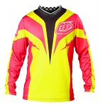 Dres TroyLeeDesigns GP AIR Jersey Mirage Yellow Pink 2013