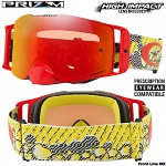 Brýle Oakley Front Line Prizm MX Dazzle Dyno Red Yellow Goggle