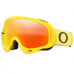 Brýle se zrcadlovým sklem Oakley Oframe MX Moto Yellow Fire Iridium Lens
