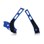 Chrániče rámu Acerbis X-Grip Frame Protector Yamaha YZ125 / YZ250 05-24 Black Blue
