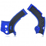 Chrániče rámu Acerbis X-Grip Frame Protector Yamaha YZ450F 16-17 YZ250F 17-18 Black Blue