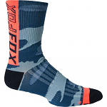 Cyklo ponožky FOX 6&quot; Ranger Sock Blue Camo 2021
