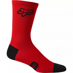 Cyklo ponožky FOX 6&quot; Ranger Sock Flo Red 2022