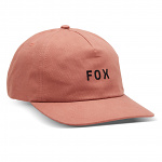Dámská čepice FOX Wordmark Adjustable Hat Cordovan