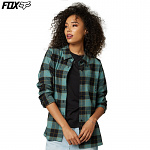 Dámská košile FOX Girls Pines Flannel Shirt Sea Foam