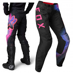 Dámské kalhoty FOX Womens 180 Toxsyk Pant Black Pink 2023