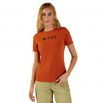 Dámské tričko FOX Womens Absolute SS Tech Tee Burnt Orange
