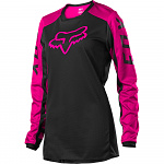 Dámský dres FOX Womens 180 DJET Jersey Black Pink 2022