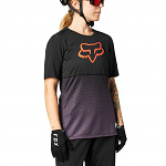 Dámský MTB dres FOX Womens FlexAir SS Jersey Black Purple 2021