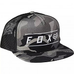 Dětská čepice FOX Youth Pinnacle Snapback Hat Black Camo