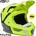 Dětská helma na motokros FOX V1 Youth SKEW Helmet Mips Flo Yellow 2022