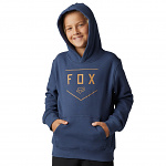 Dětská mikina FOX Youth Shield Pullover Hoody Deep Cobalt