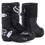 Dětské boty na motokros čtyřkolky FOX Kids Comp Boots Black 2024