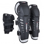 Dětské chrániče kolen a holení FOX Youth Titan Race Knee Guards Black